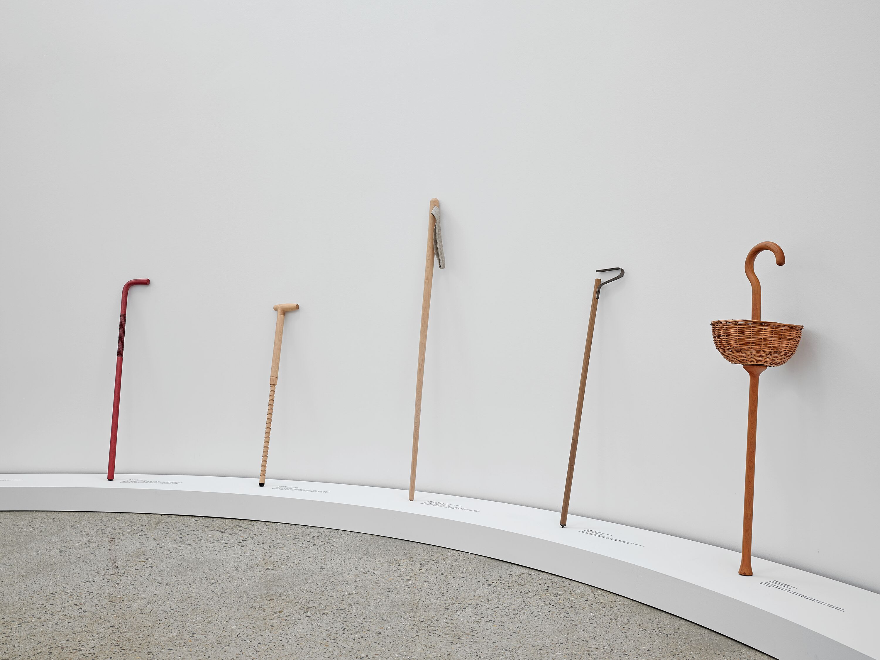 Walking Sticks on show at MillerKnoll, New York